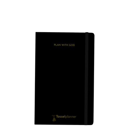 Undated Daily Planner - Midnight Black