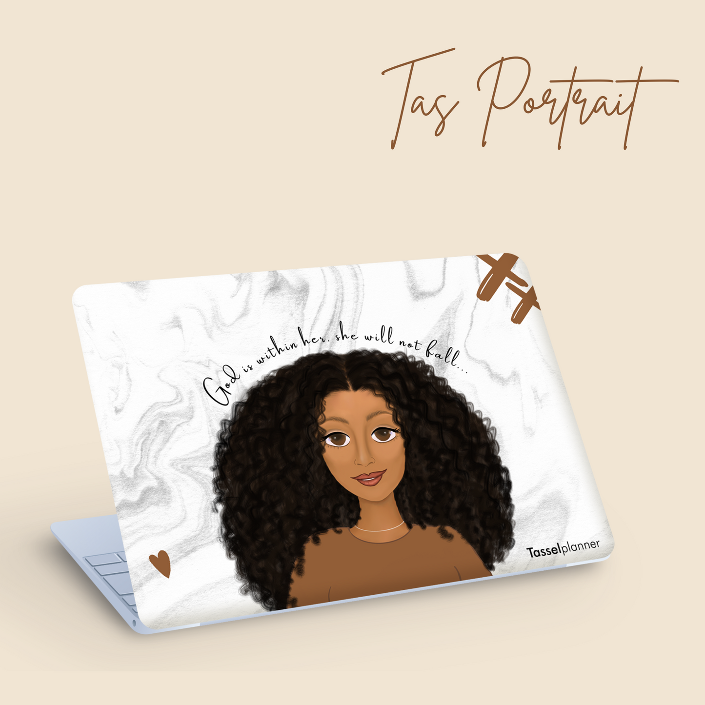 Tas Portrait Laptop Skin